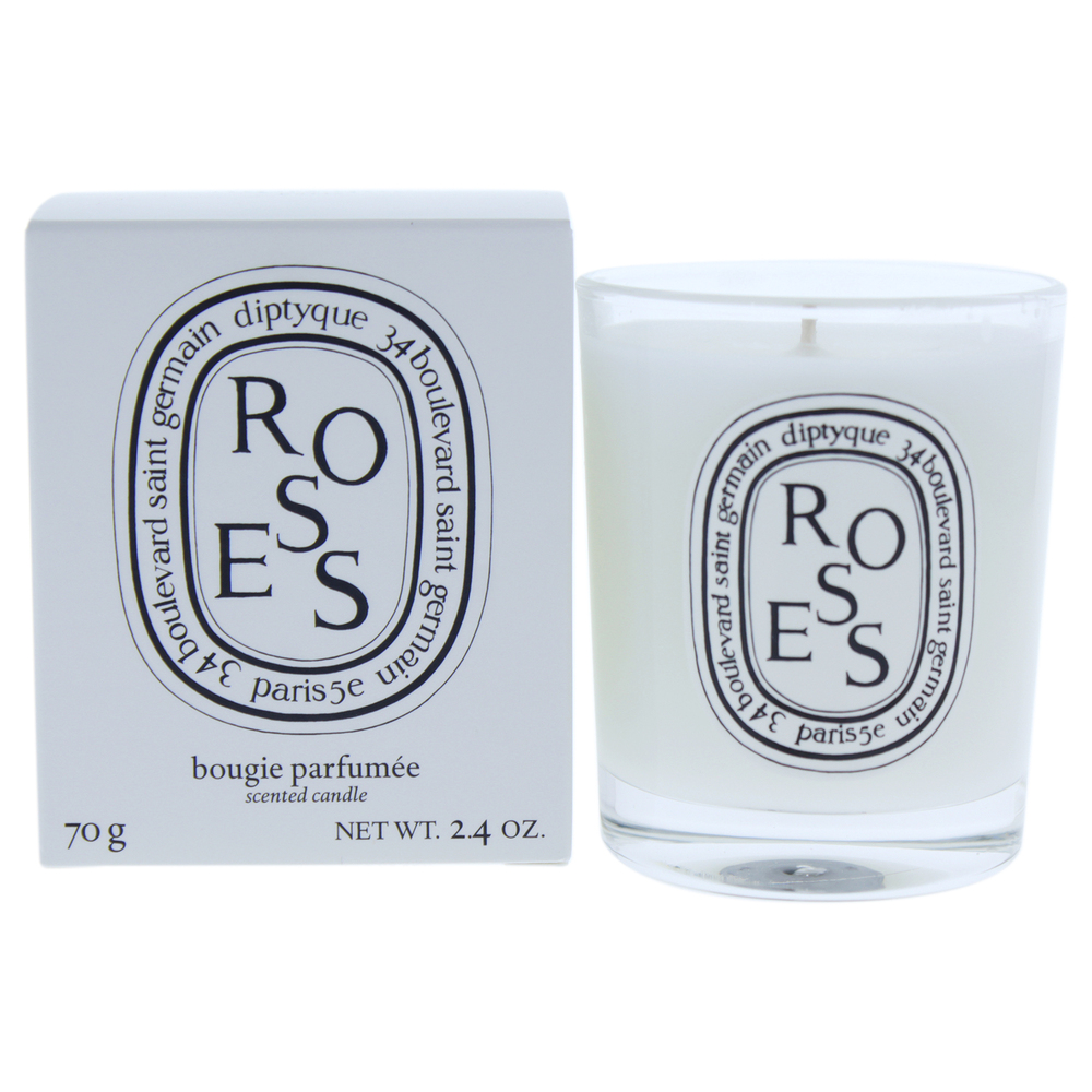 Roses Scented Candle by Diptyque for Unisex 2.4 oz Candle